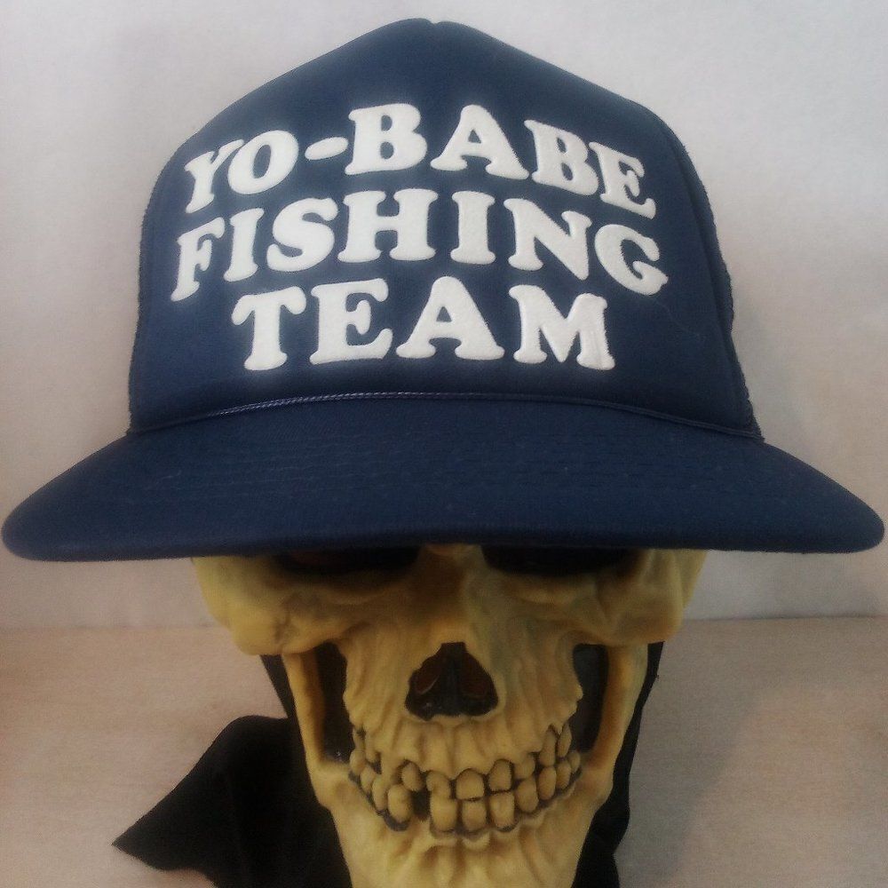 Deadstock Vintage Yo-Babe Fishing Team Snap Back Trucker Hat